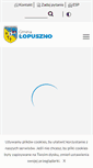 Mobile Screenshot of lopuszno.pl