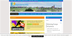 Desktop Screenshot of lopuszno.info